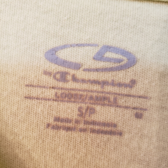 2 short sleeved t- shirts, one bright pink and one light yellow. Great shape. - Picture 5 of 5